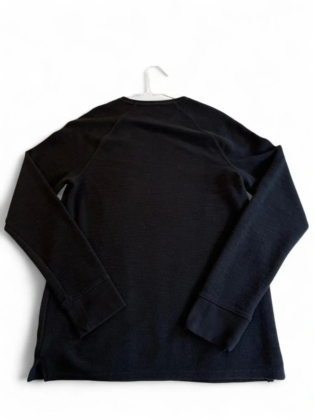 Goodfellow & Co Black Textured Crewneck Sweater M